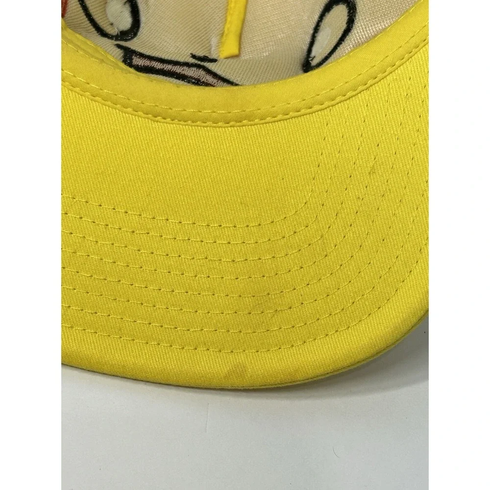 Nintendo Pokemon Pikachu Yellow Cap 3D Ears Youth‎ One Size SnapBack